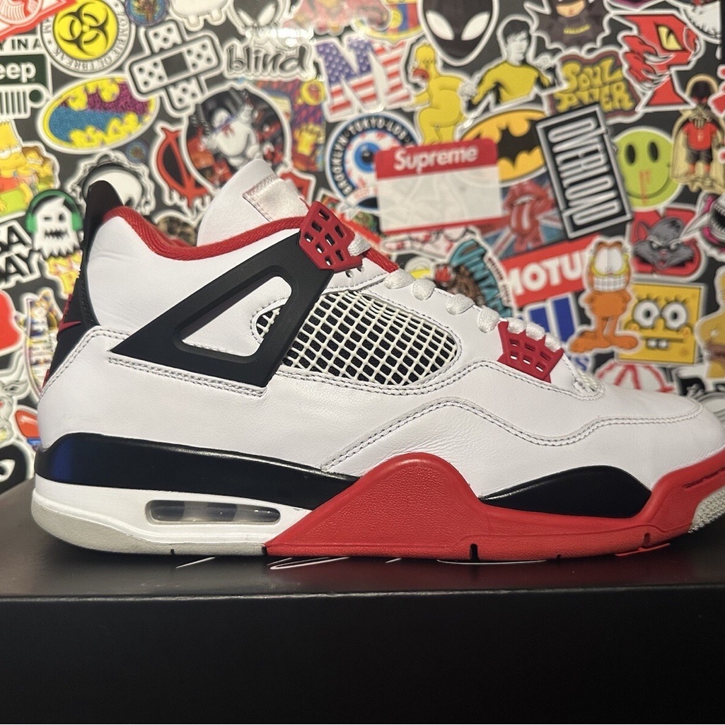 Nike Air Jordan 4 Retro Og “Fire Red” 2020 Men’s (Dc7770-160) #2574